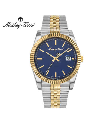 메티티솟 Mathey-Tissot 남성 메탈밴드시계 H810BBU