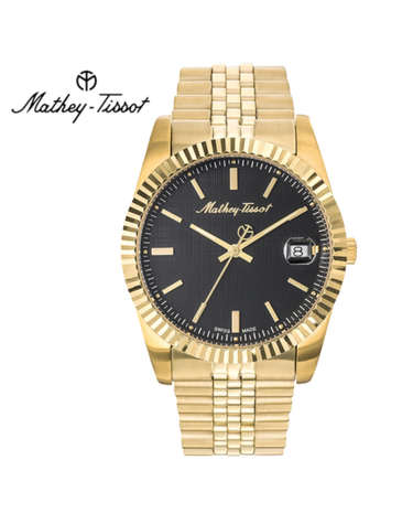 메티티솟 Mathey-Tissot 남성 메탈밴드시계 H810PN