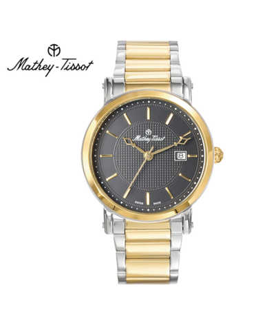 메티티솟 Mathey-Tissot 남성 메탈밴드시계 HB611251MBN