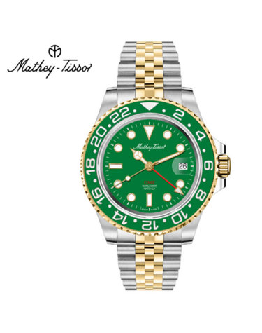 메티티솟 Mathey-Tissot 남성 메탈밴드시계 H903BBV