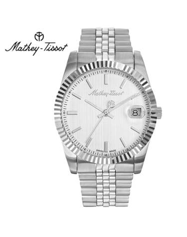 메티티솟 Mathey-Tissot 남성 메탈밴드시계 H810AI