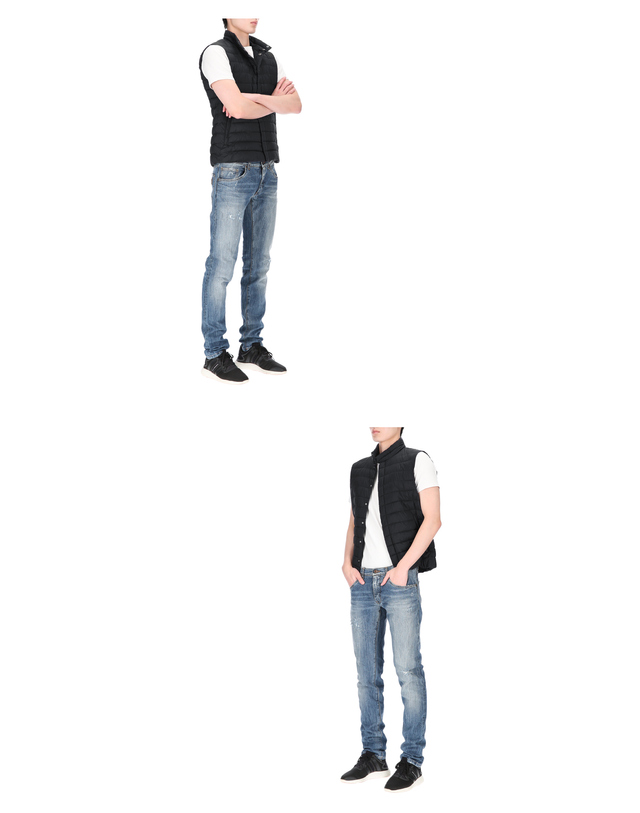 에르노 에르노 PC001ULE 19288 9200 남성 경량 패딩 조끼 베스트 착용컷