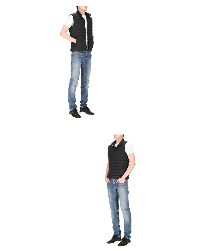 에르노 에르노 PC001ULE 19288 9300 남성 경량 패딩 조끼 베스트 착용컷