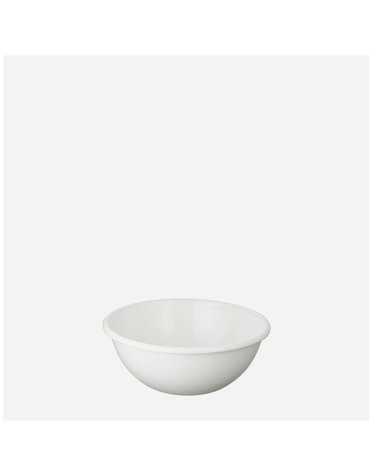 노다호로 법랑 보울 16cm-화이트
