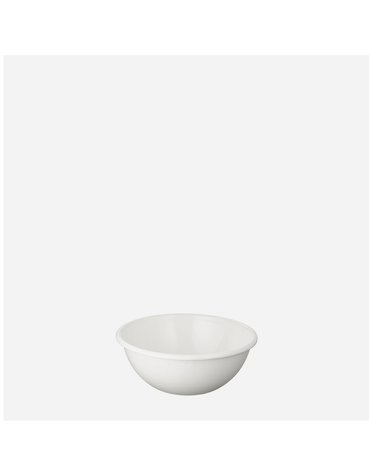 노다호로 법랑 보울 10cm-화이트