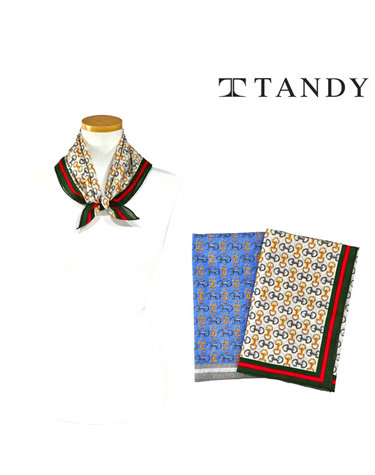 [탠디] TANDY 루프온 라인 손수건 스카프