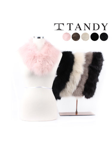 [탠디] TANDY 카라스크랩 퍼 머플러