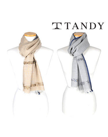 [탠디] TANDY S라인스팽 스카프