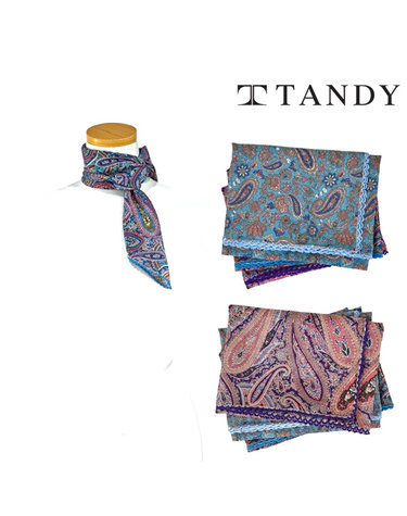 [탠디] TANDY 페즐레이 손수건 스카프