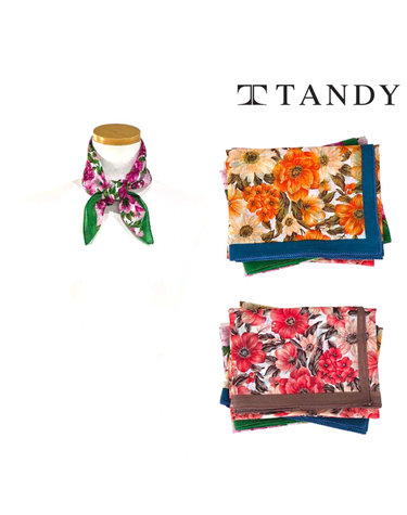 [탠디] TANDY 트로플라 손수건 스카프
