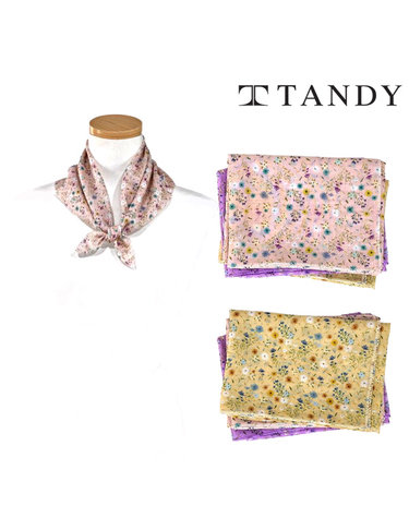 [탠디] TANDY 스완리버 손수건 스카프
