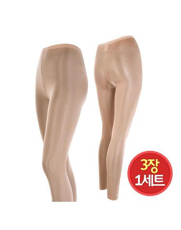 3장1세트 / JXR 발란스 스킨 UV차단 냉감 쿨링 이너 레깅스 스포츠 9부 타이즈