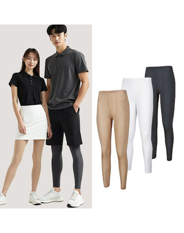 JXR 발란스 스킨 UV차단 냉감 쿨링 이너 레깅스 스포츠 9부 타이즈
