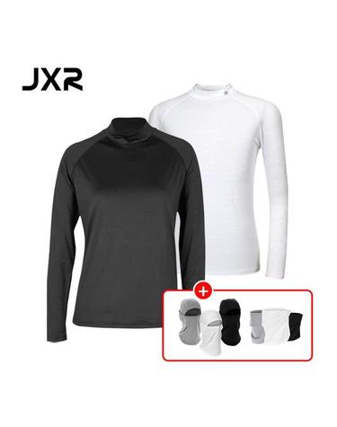 JXR 사계절 발란스 스킨 남성 여성 기능성 이너웨어 UV차단 흡한속건 티셔츠 상의 2장 + 사은품BR
