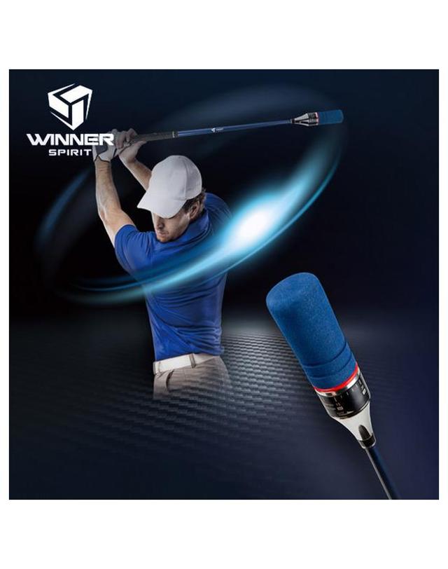 메이저월드 위너스피릿 미라클 골프 스윙 연습기 WSI-201 착용컷