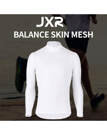 JXR 발란스스킨 매쉬 남성 여성 스포츠 골프 기능성 이너웨어 UV차단 흡습속건 티셔츠