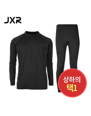 JXR 웜 발란스 스킨 코트나 방한 남성 여성 이너웨어 기능성 기모 상하의 택 1