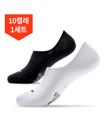 10켤레 1세트/특허 논슬립 남성 여성 페이크 삭스