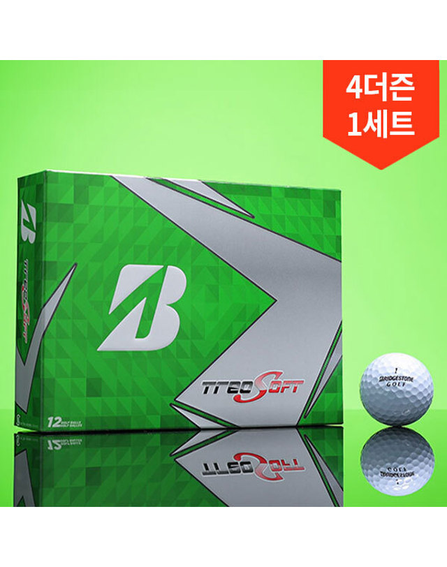 메이저월드 4더즌 총48구/2023 브리지스톤 NEW 트레오 소프트 골프공 착용컷