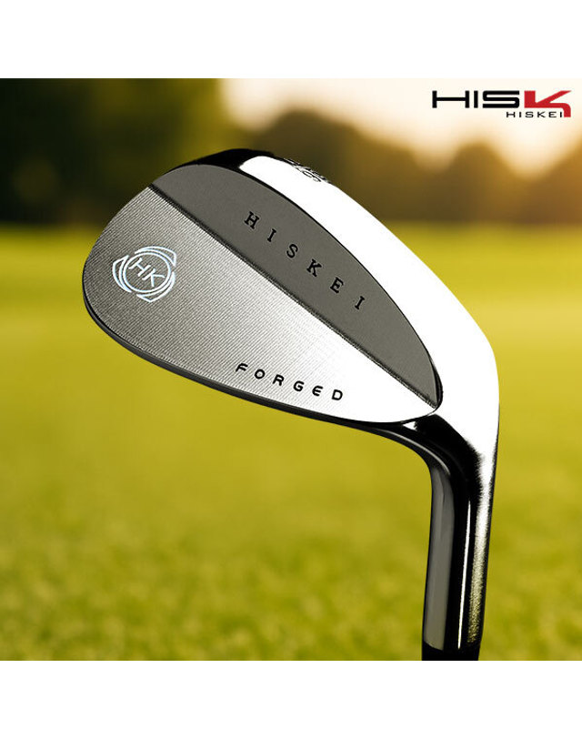 메이저월드 히스케이 HISKEI WEDGE 단조 CNC 밀링 웨지 백스핀 스틸 웻지 골프채 착용컷