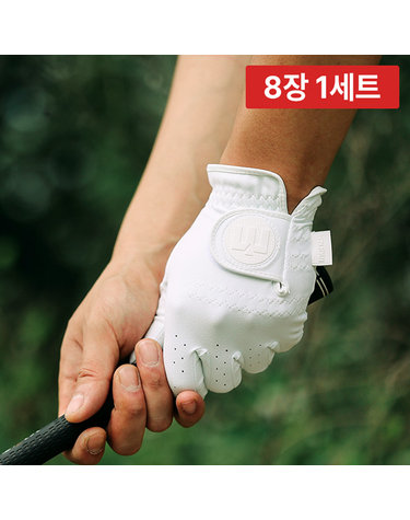 [8장 1세트] 몬자 솔리드 이중덧댐 골프장갑 E46301