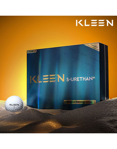 KLEEN 클린 S-우레탄 플러스 초고반발 3피스 골프공 비거리 고급 장타 골프볼