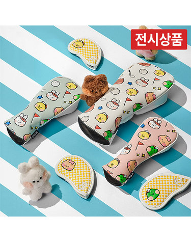 [전시] 던롭 젝시오 x 라인프렌즈 미니니 드라이버 골프채 헤드커버 GGE 23029I