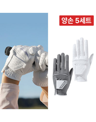 양손 5세트 1PACK / 몬자 스포츠 테크 3.0 여성 이지탭 중덧댐 골프장갑 F56201