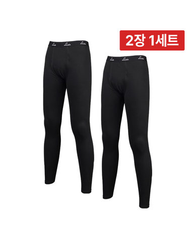 [2장 1세트] 리카타 네로히터 2.0 NEW 방한 하의 기능성 이너웨어 스포츠 러닝 타이즈 F53103