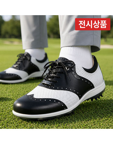 [전시] 헬베스코 HE 1 83 스파이크 남성 골프화