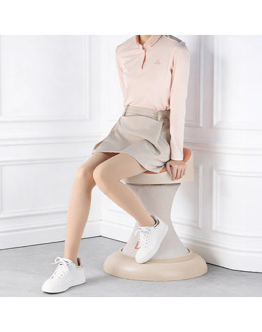 터노바 운동 루틴 체어 다이어트 허리 코어 운동 의자 댄싱체어 자세교정 홈트 운동기구+UV차단 스타킹 증정