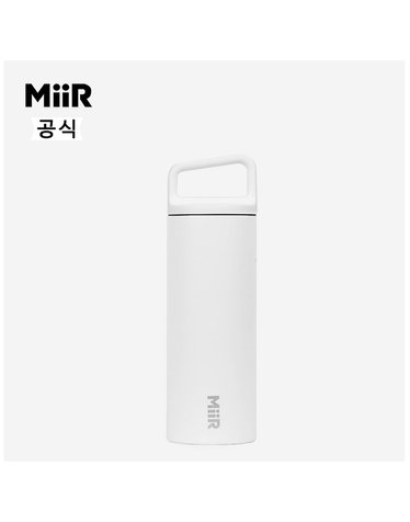 미르 와이드마우스 보틀 16oz-화이트