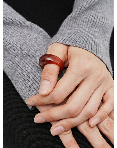 오보링 - 레드 / Ovo Ring - Red