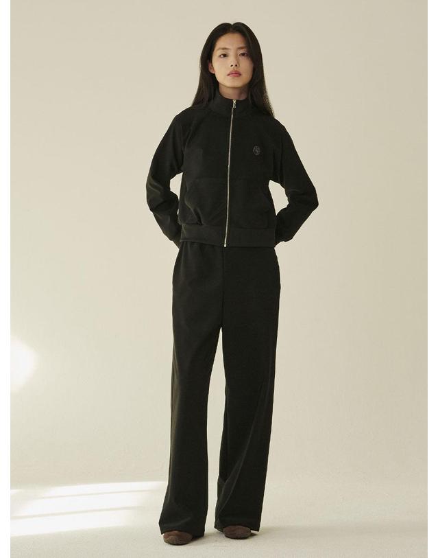 누브 스트레치 져지 팬츠 - 블랙/ Stretch Jersey Pants - Black 착용컷