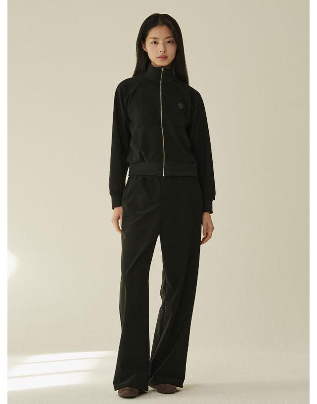 누브 스트레치 져지 팬츠 - 블랙/ Stretch Jersey Pants - Black 착용컷
