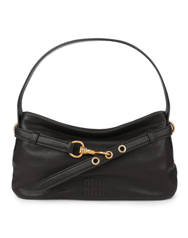 라프리마 미우미우 아방뛰르 나파 가죽 백 5BC182-2BBL-F0002-OOO