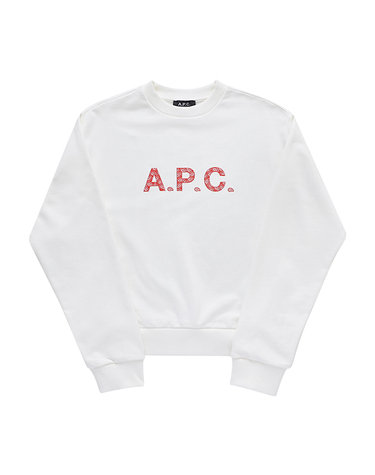 아페쎄 COEIP F27887 TAB BLANC/ROUGE PATTY 패티 반다나 여성 맨투맨