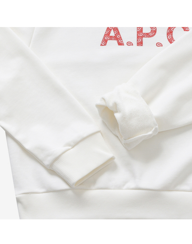 아페쎄 아페쎄 COEIP F27887 TAB BLANC/ROUGE PATTY 패티 반다나 여성 맨투맨 착용컷