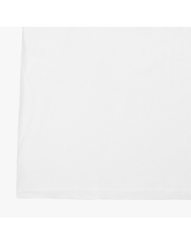 아페쎄 아페쎄 COHBW H26386 TAG WHITE/BLACK 마이크로 로고 박시 남성 반팔티 착용컷
