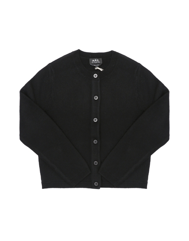 아페쎄 아페쎄 WVBDK F22301 LZZ BLACK MILA 밀라 여성 가디건 착용컷