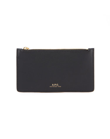 아페쎄 PXAWV F63276 LZZ BLACK WILLOW 윌로우 지퍼 카드지갑