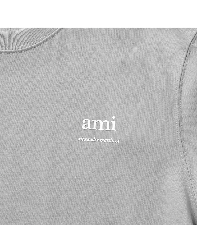 아미 AMI UTS024 726 0951 마티우시 로고 공용 반팔티 착용컷