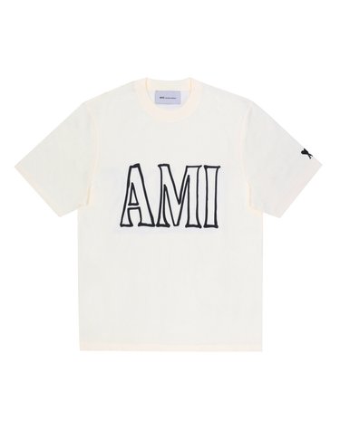 AMI UTS380 726 136 로고 공용 반팔티