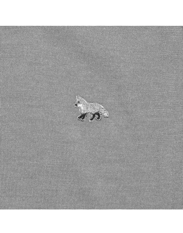 메종 키츠네 메종키츠네 메종키츠네 MW00816KT1036 H131 베이비 폭스 패치 여성 니트 착용컷