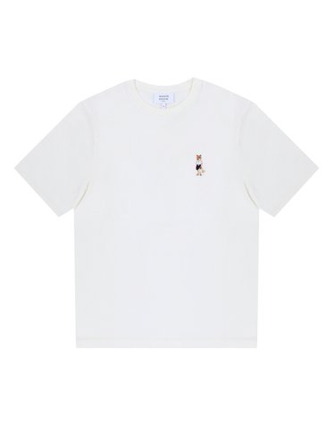 메종키츠네 QW00114KJ0119 0443 드레스드 폭스 패치 여성 반팔티