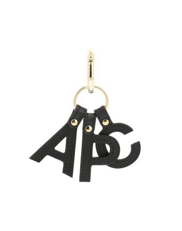 아페쎄 APC 키링 키홀더 로고 레터 PXAWV F63656 LZZ