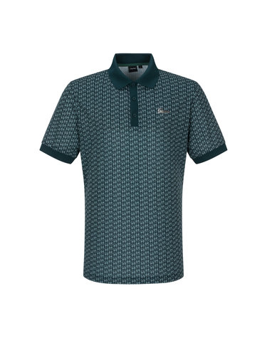 [슈페리어] 남성 패턴 카라 티셔츠 라이트 터콰이즈 (IM0EKS20923)