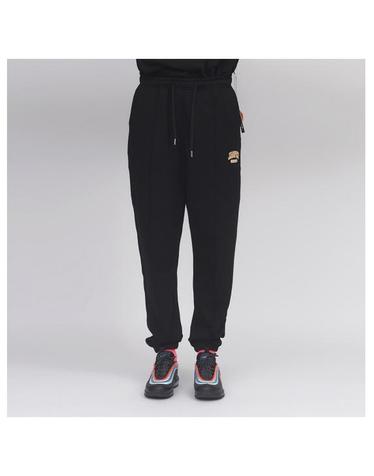 G.I campus logo track trousers BLACK