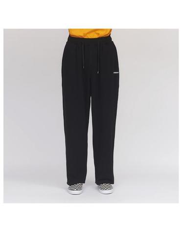 G.I symbol logo wide trousers BLACK