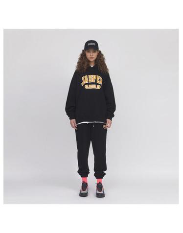 G.I campus logo hoodie BLACK
